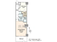 【東京都/板橋区板橋】ワコーレ第二板橋 間取り図