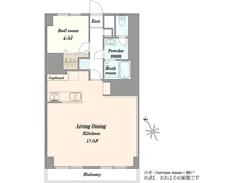 【東京都/品川区戸越】藤和戸越コープ 間取り図