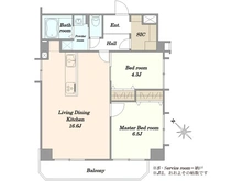 【東京都/大田区南馬込】ライオンズマンション馬込 間取り図