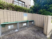 【神奈川県/横須賀市野比】チュリスガーデン湘南野比センター3番館 敷地内：ゴミ置き場