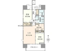 【愛知県/名古屋市中区錦】ザ・パークハウス名古屋伏見 間取り図