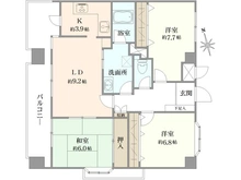 【愛知県/名古屋市東区泉】シティコーポ泉 間取り図