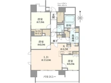 【愛知県/名古屋市中区錦】ザ・パークハウス名古屋伏見 間取り図