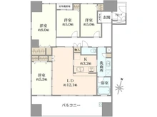 【愛知県/名古屋市千種区星ケ丘】シティコーポ星ヶ丘 間取り図