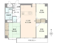 【愛知県/名古屋市天白区一本松】三旺マンション第二八事東 間取り図