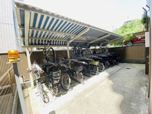 【愛知県/名古屋市千種区姫池通】覚王山シティハウス 駐輪場