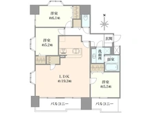 【愛知県/名古屋市東区白壁】ペルル白壁 間取り図