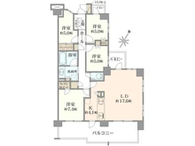 【愛知県/名古屋市昭和区八事富士見】プラウド八事ガーデン 間取り図