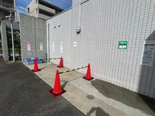 【愛知県/名古屋市北区上飯田南町】プラウド平安通 ごみ置き場