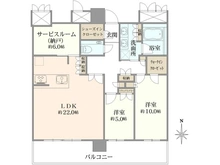 【愛知県/名古屋市熱田区波寄町】一条タワー金山 間取り図