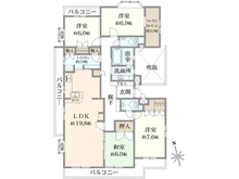 【愛知県/名古屋市天白区音聞山】NDSマンション音聞山 間取り図