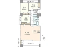 【愛知県/名古屋市中区正木】メイツ金山 間取り図