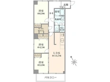 【愛知県/名古屋市中区富士見町】ファミール富士見 間取り図