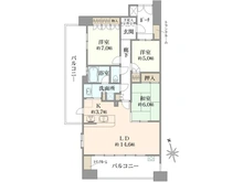【愛知県/名古屋市中区富士見町】パークホームズ上前津 間取り図
