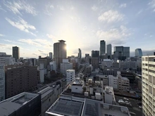 【愛知県/名古屋市中区錦】プラウドタワー名古屋伏見 眺望：西側