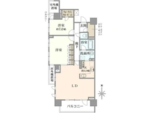 【愛知県/名古屋市中区錦】プラウドタワー名古屋伏見 間取り図