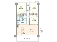 【愛知県/名古屋市西区中小田井】ファミリアーレ上小田井第2 間取り図