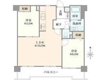 【愛知県/名古屋市中区橘】レインボー橘 間取り図