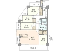 【愛知県/名古屋市昭和区山手通】山手通シティハウス 間取り図