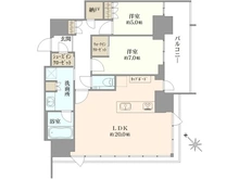 【愛知県/名古屋市千種区覚王山通】グランドメゾンThe池下ガーデンタワー 間取り図