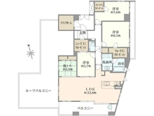 【愛知県/名古屋市昭和区駒方町】プラウド川名駒方 間取り図