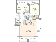 【愛知県/名古屋市昭和区滝川町】滝川グランドヒルズセンターヒル 間取り図