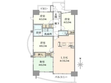 【愛知県/名古屋市中区栄】ダイアパレス白川公園 間取り図