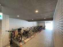 【愛知県/名古屋市東区橦木町】橦木町レジデンス　ザ・フューデ 駐輪場