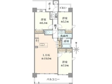 【愛知県/名古屋市名東区一社】ユニーブル一社パークアベニュー 間取り図