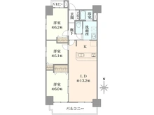 【愛知県/名古屋市千種区堀割町】ユーハウス覚王山 間取り図