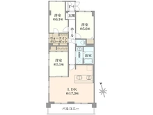 【愛知県/名古屋市中区富士見町】上前津サンハイツ 間取り図