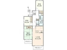 【愛知県/名古屋市天白区八事山】ファミール八事 間取り図