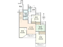 【愛知県/名古屋市千種区春里町】三旺マンション第三本山 間取り図