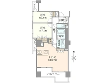【愛知県/名古屋市東区橦木町】バンベール橦木町 間取り図