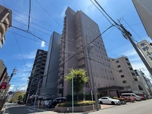 【愛知県/名古屋市東区泉】スカイハイツ高岳 外観：写真中央