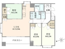 【愛知県/名古屋市天白区中平】パークホームズ原・詩季の街 間取り図
