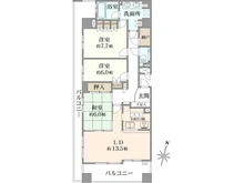 【愛知県/名古屋市千種区向陽町】パークハイム覚王山 間取り図