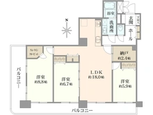 【愛知県/名古屋市北区志賀本通】アンビックス志賀ストリートタワー 間取り図