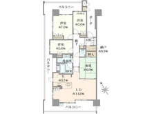 【愛知県/西尾市桜木町】ゼルクタワー西尾 間取り図