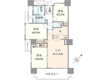 【愛知県/名古屋市名東区社台】オペラ・デ・社台 間取り図