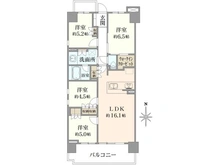 【愛知県/名古屋市西区笹塚町】パークホームズ名古屋庄内通 間取り図