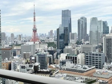 【東京都/港区東新橋】東京ツインパークス ライトウィング 眺望