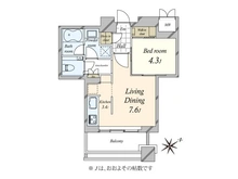 【東京都/港区麻布台】グランスイート麻布台ヒルトップタワー 間取り図
