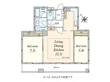 【東京都/港区東新橋】東京ツインパークス ライトウィング 間取り図