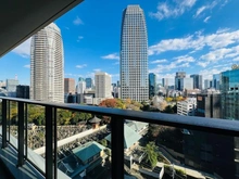 【東京都/港区虎ノ門】シティタワー虎ノ門 眺望：バルコニーから（昼景）