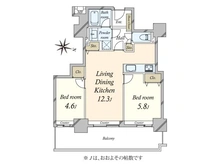 【東京都/練馬区春日町】エリム春日町 間取り図