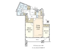 【東京都/渋谷区東】 パークハウス広尾 間取り図