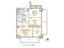 【東京都/港区東新橋】プレシス汐留 間取り図