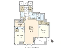 【東京都/品川区東五反田】ザ・パークハウス池田山 間取り図