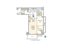 【東京都/港区南青山】常盤松ハウス 間取り図